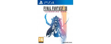 Fnac: Jeu Final Fantasy XII The Zodiac Age PS4 à 19,99€ 