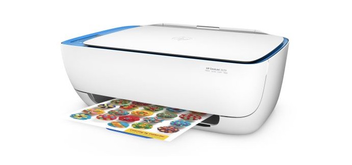 Fnac: Imprimante multifonctions HP DeskJet 3639 Wifi Blanch à 39,99€ au lieu de 59,99€