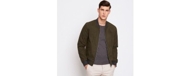 Devred: Blouson homme casual uni à 55,99€ au lieu de 79,99€