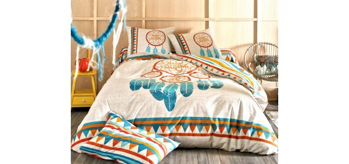 Becquet: Linge de lit attrape-rêves - BECQUET CRÉATION à 11,45€ au lieu de 22,90€