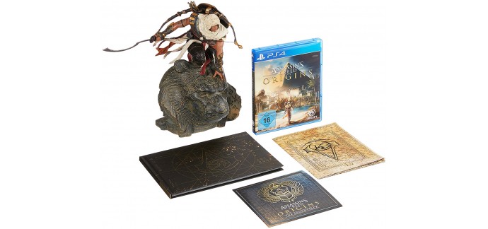 Amazon: Assassin's Creed: Origins - Gods Collector Edition sur PS4 à 65,52€ au lieu de 102,48€