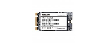 AliExpress: SSD M.2 KingSpec 128GB à 33,11€ au lieu de 43,01€