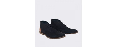 Devred: Desert boots homme en croûte de cuir à 45€ au lieu de 89,99€