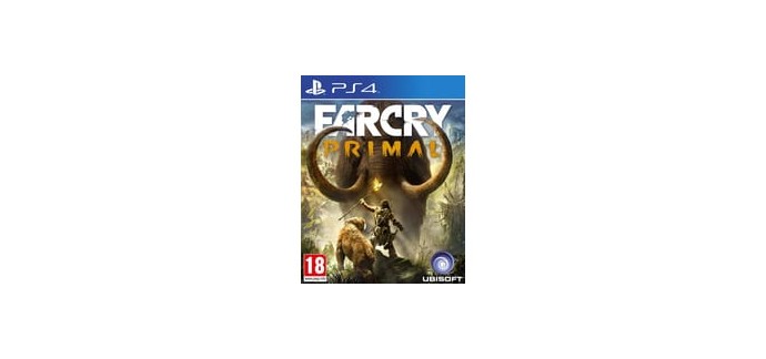 Auchan: Far cry Primal à 14,99€ au lieu de 29,99€