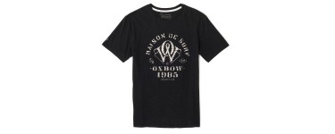 Oxbow: Tee-shirt Tony - Noir à 21€ au lieu de 30€