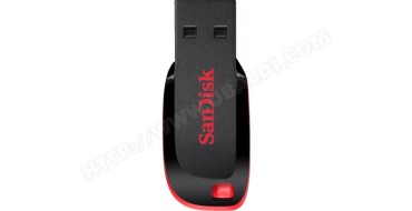 Ubaldi: SANDISK - Clé USB Clé USB 2.0 Cruzer Blade 64Go à 34€ au lieu de 37€