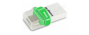 Ubaldi: INTEGRAL - Clé USB 2 en 1 - OTG USB 3.0 + Micro USB3.0 32Go à 29€ au lieu de 34€