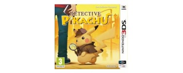 Auchan: Détective Pikachu - 3DS à 31,50€ au lieu de 39,99€