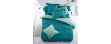 La Redoute: Linge de lit bicolore pur coton, SCENARIO à 8,28€ au lieu de 45,99€