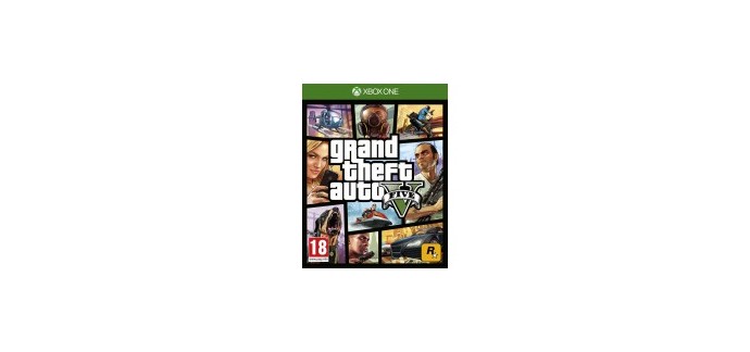 Micromania: Grand Theft Auto V (GTA) Xbox One à 34,99€ au lieu de 69,99€ 
