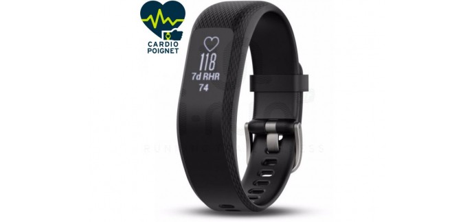 i-Run: Bracelet d'activité Garmin Vivosmart 3 à 99€ au lieu de 150€ 