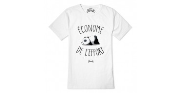 Le Fabuleux Shaman: T-shirt "Econome de l'effort" au prix de 20€ au lieu de 25€