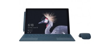 Microsoft: 142,35€ d'économie sur ce Surface Pro Intel Core m3 128Go SSD 4Go de RAM