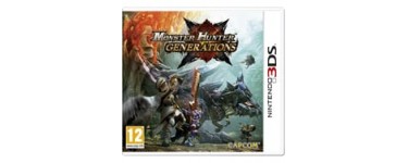 Auchan: Monster Hunter Generations 3DS à 19,99€ au lieu de 34,99€