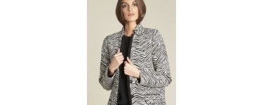 Maison 123: Manteau imprimé animalier Klarisse à 100€ au lieu de 200€