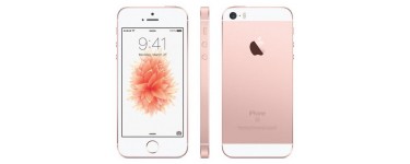 Pixmania: APPLE iPhone SE - 64Go - 4G - Or Rose à 319,99€ au lieu de 360€