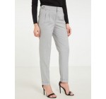 Morgan: Pantalon femme à pinces taille haute au prix de 32,50€ au lieu de 65€