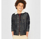 La Redoute: Veste en jean col ''mouton'' 10-16 ans de La Redoute Collections à 12€