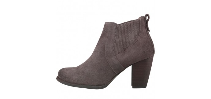 MandMDirect : Bottes UGG Cobie II Healed Ankle Femme Gris Foncé à 80,95