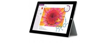 Pixmania: Tablette Microsoft Surface 3 au prix de 329,99€ au lieu de 499€