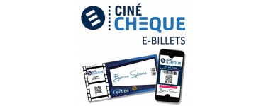 Veepee: Places de cinéma Cinéchèque à 6,50€ l'unité au lieu de 9,85 (possibilité d'en commander jusqu'à 10)