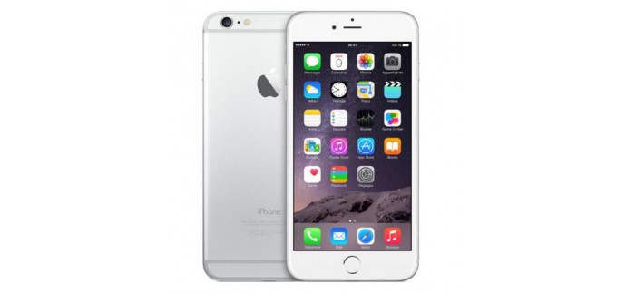 Pixmania: APPLE iPhone 6 Plus - 128Go - Argent à 479,99€ au lieu de 540€