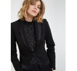 Morgan: Veste femme noir unie à découpes au prix de 63€ au lieu de 90€