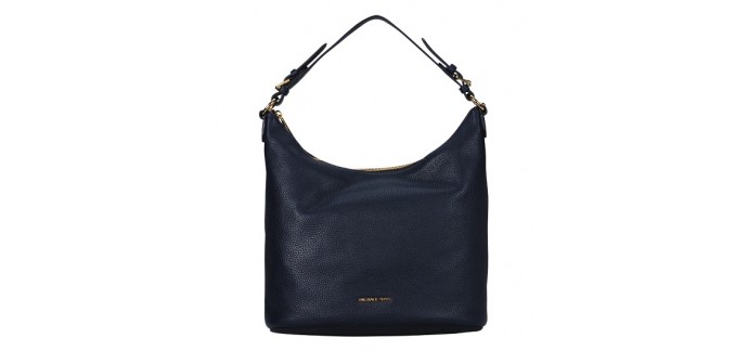 Galeries Lafayette: Sac hobo Lupita couleur marine Michael Kors au prix de 162,50€ au lieu de 325€