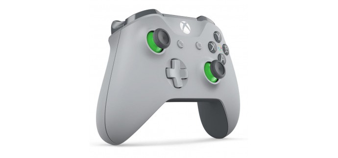 Rue du Commerce: Manette Xbox sans fil grise / verte à 39,90€ au lieu de 54,99€