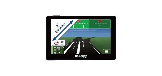 E.Leclerc: mappy gps à 74,90€ au lieu de 89,90€