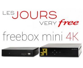 Free: Abonnement Internet Fibre Freebox Mini 4K à 14,99€/mois au lieu de 29,99€ pendant 1 an