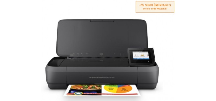 Webdistrib: 79,39€ de réduction sur cette imprimante multifonction jet d'encre HP Officejet 250 