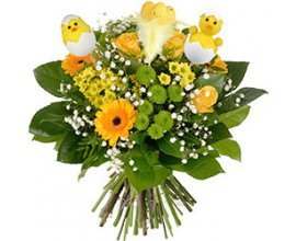 Florajet: Bouquet "Joyeuses Pâques" à 25€ au lieu de 29€