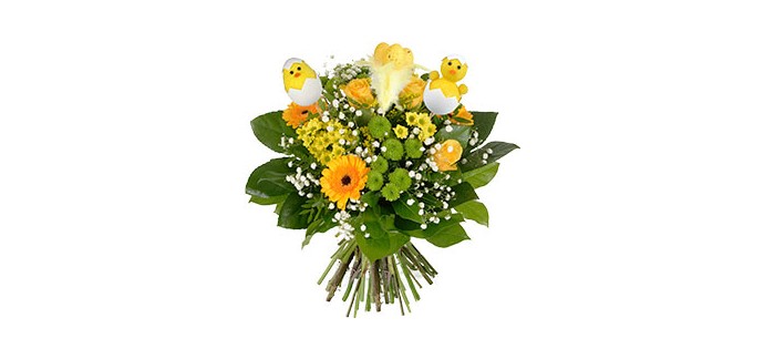 Florajet: Bouquet "Joyeuses Pâques" à 25€ au lieu de 29€