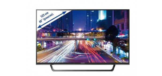 E.Leclerc: Téléviseur - Sony TV LED + Chromecast, à 499€ au lieu de 538€