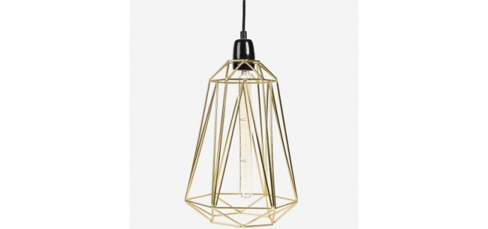 Berceau Magique: Lampe baladeuse Diamond 5 jaune doré et noir à 69,30€ 