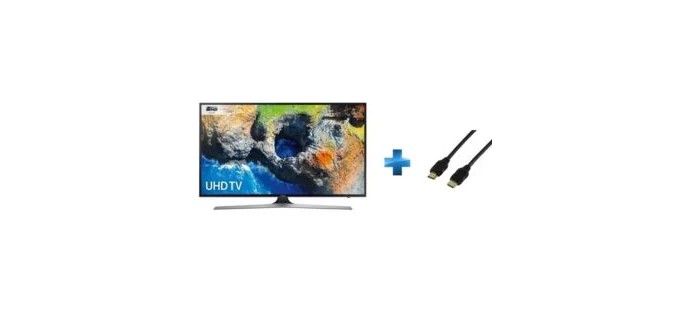 Rue du Commerce: TV LED 55" Samsung UE55MU6125KXZT + Cordon HDMI à 559,99€ 