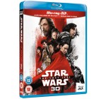 The Hut: Blu-Ray 3D - Star Wars : The Last Jedi (includes 2D Version), à 26,35€ au lieu de 30,45€