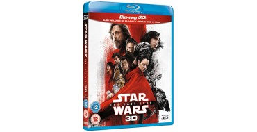 The Hut: Blu-Ray 3D - Star Wars : The Last Jedi (includes 2D Version), à 26,35€ au lieu de 30,45€