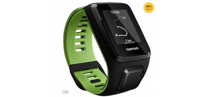 Go Sport: TOMTOM RUNNER 3 CARDIO GPS BRACELET L à 139,99€ au lieu de 199,99€