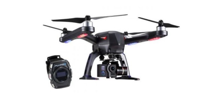 Go Sport: FLYPRO Drone Aerospace Dronewatch, à 379€ au lieu de 749€