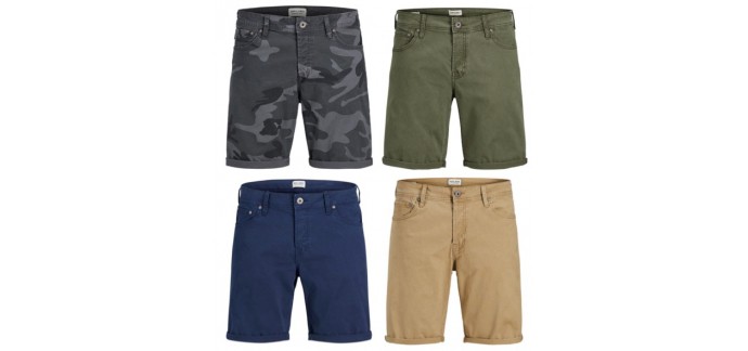 JACK & JONES: 2 shorts Jack & Jones pour 50€ (13 coloris au choix) + livraison offerte dès 60€