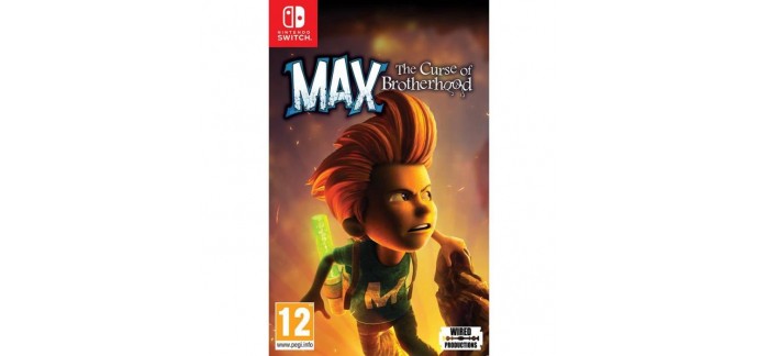 Cdiscount: [Précommande] Max - The Curse of Brotherhood jeu Nintendo Switch au prix de 26,99€ au lieu de 30€