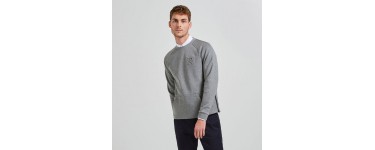 Jules: Sweat col rond zippé couleur gris d'une valeur de 34,99€ au lieu de49,99 €