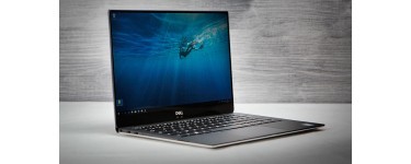 Dell: PC portable 13.3" Dell XPS 13 9370 - FHD IPS, i7-8550U, Windows 10 à 1398,67€ au lieu de 1677,67€