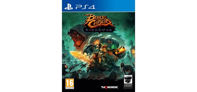 Amazon: Jeu Battle Chasers: Nightwar sur PS4 à 6,17€
