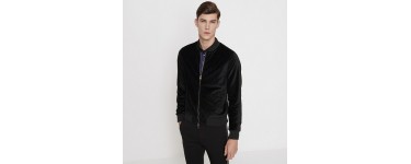 Devred: Blouson homme casual uni en velours et col teddy d'une valeur de 62,99€ au lieu de 89,99€