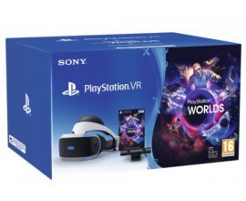Micromania: PACK PS4 : Casque Playstation VR + Camera V2 + VR Worlds (Voucher), à 299,99€ au lieu de 399,99€