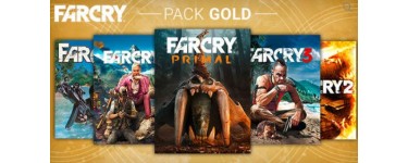 Ubisoft Store: Jeu PC - Far Cry : Pack Gold, à 89,99€ au lieu de 99,99€