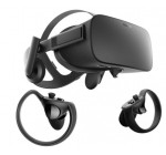 LDLC: OCULUS Rift+Touch :1 Casque de réalité virtuelle+2 manettes+6 jeux+50€ de crédits, à 449,95€